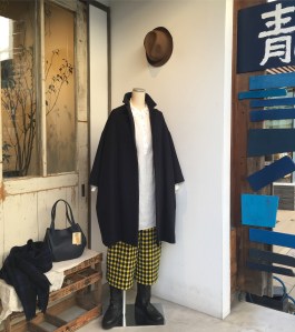 タイガーママのチェックのパンツ